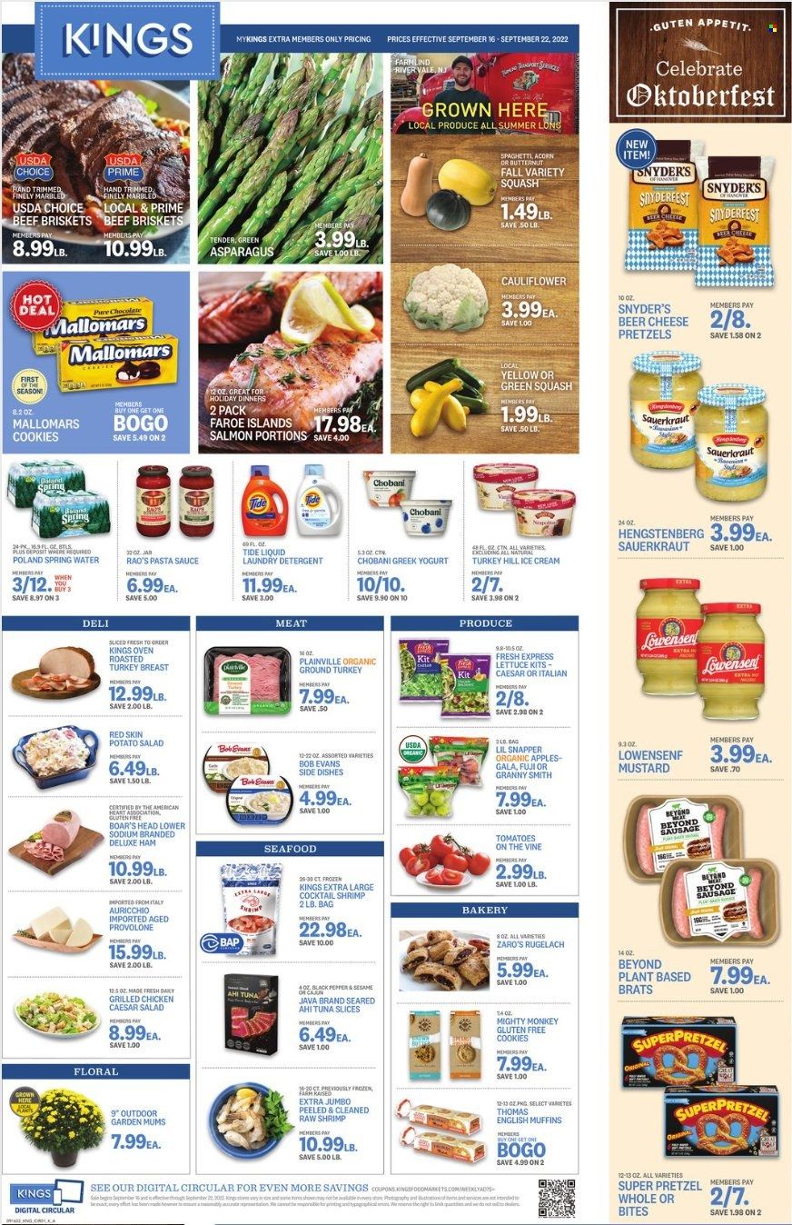 Kings Food Markets (CT, NJ, NY) Weekly Ad Flyer Specials September 16 to September 22, 2022