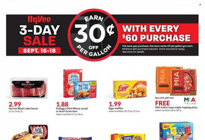 Hy-Vee (IA, IL, MN, MO, SD) Weekly Ad Flyer Specials September 16 to September 18, 2022