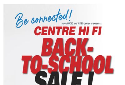 Centre Hi-Fi Flyer September 16 to 22