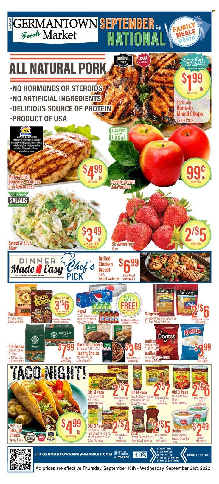 Germantown Fresh Market (OH) Weekly Ad Flyer Specials September 15 to September 21, 2022