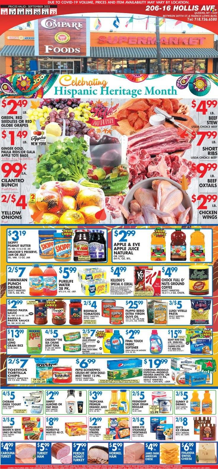 Compare Foods (NY) Weekly Ad Flyer Specials September 16 to September 22, 2022