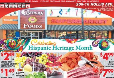 Compare Foods (NY) Weekly Ad Flyer Specials September 16 to September 22, 2022