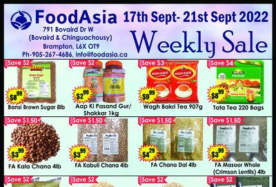 FoodAsia Flyer September 17 to 21
