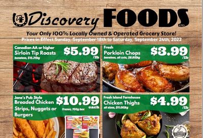 Discovery Foods Flyer September 18 to 24