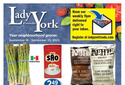 Lady York Foods Flyer September 19 to 25