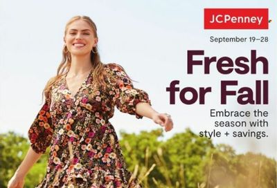 JCPenney Weekly Ad Flyer Specials September 19 to September 28, 2022