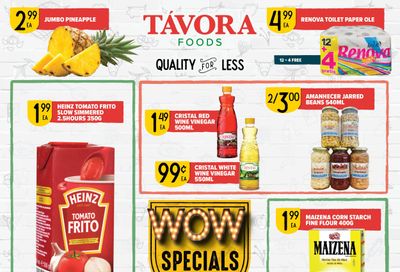 Tavora Foods Flyer September 19 to 25