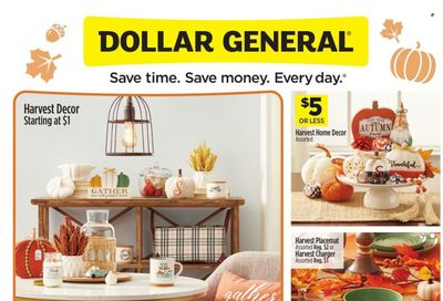 Dollar General Weekly Ad Flyer Specials September 18 to September 24, 2022