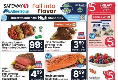 Safeway (WA) Weekly Ad Flyer Specials September 21 to September 27, 2022