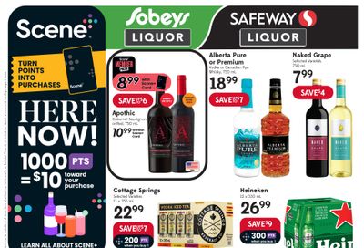 Sobeys/Safeway (AB) Liquor Flyer September 22 to 28