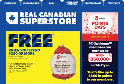 Real Canadian Superstore (ON) Flyer September 22 to 28