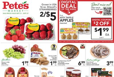 Pete's Fresh Market (IL) Weekly Ad Flyer Specials September 21 to September 27, 2022