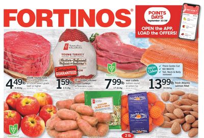 Fortinos Flyer September 22 to 28