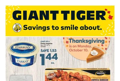 Giant Tiger (Atlantic) Flyer September 21 to 27