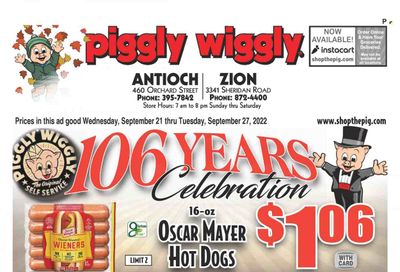 Piggly Wiggly (GA, SC) Weekly Ad Flyer Specials September 21 to September 27, 2022