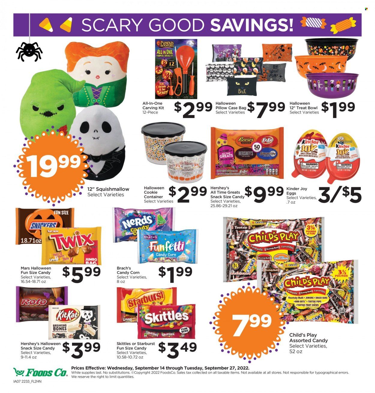 Foods Co (CA, OH, VA) Weekly Ad Flyer Specials September 21 to September 27, 2022