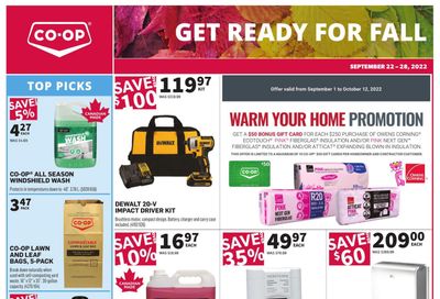 Co-op (West) Home Centre Flyer September 22 to 28