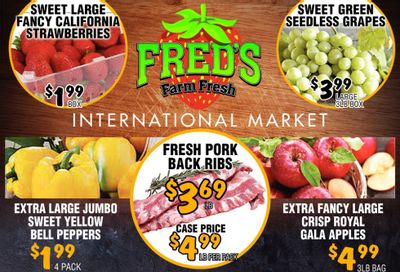 Fred's Farm Fresh Flyer September 21 to 27