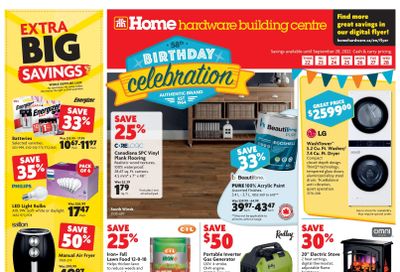 Home Hardware Building Centre (AB) Flyer September 22 to 28