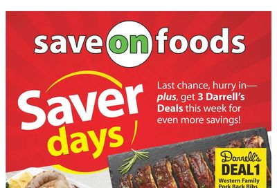 Save on Foods (SK) Flyer September 22 to 28
