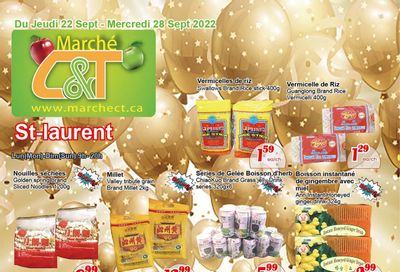 Marche C&T (St. Laurent) Flyer September 22 to 28