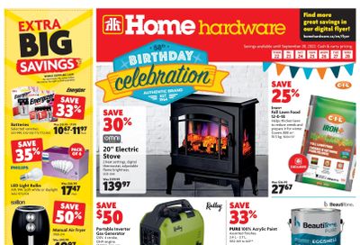 Home Hardware (Atlantic) Flyer September 22 to 28