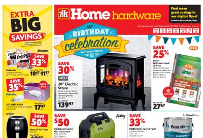 Home Hardware (BC) Flyer September 22 to 28