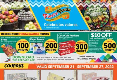 Fiesta Foods SuperMarkets (WA) Weekly Ad Flyer Specials September 21 to September 27, 2022