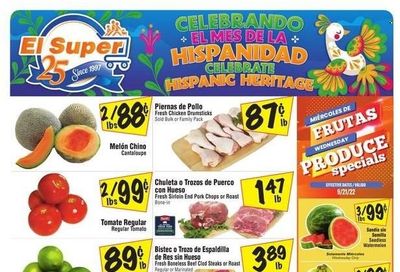 El Super (CA, NM, NV, TX) Weekly Ad Flyer Specials September 21 to September 27, 2022