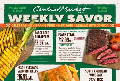 Central Market (TX) Weekly Ad Flyer Specials September 21 to September 27, 2022