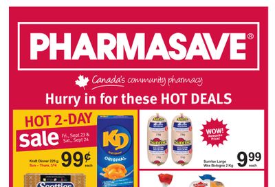 Pharmasave (Atlantic) Flyer September 23 to 29