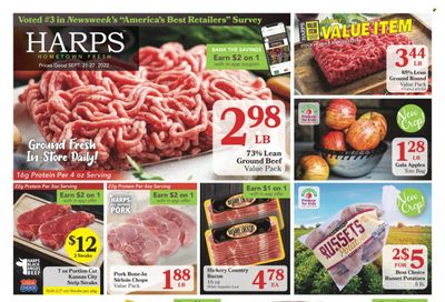 Harps Hometown Fresh (AR) Weekly Ad Flyer Specials September 21 to September 27, 2022