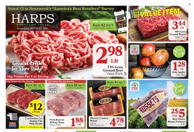 Harps Hometown Fresh (AR, KS, MO) Weekly Ad Flyer Specials September 21 to September 27, 2022