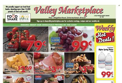 Valley Marketplace (CA) Weekly Ad Flyer Specials September 21 to September 27, 2022