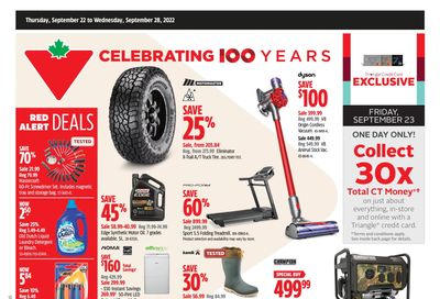 Canadian Tire (Atlantic) Flyer September 22 to 28