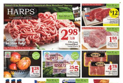 Harps Hometown Fresh (AR, MO, OK) Weekly Ad Flyer Specials September 21 to October 4, 2022