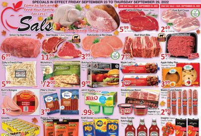 Sal's Grocery Flyer September 23 to 29