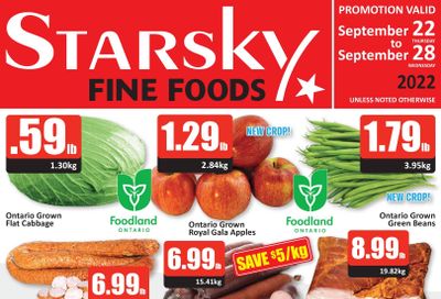 Starsky Foods Flyer September 22 to 28