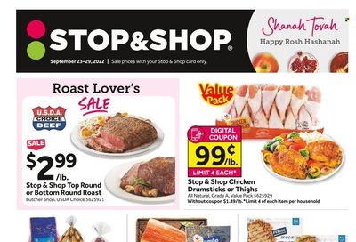 Stop & Shop (CT) Weekly Ad Flyer Specials September 23 to September 29, 2022