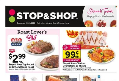 Stop & Shop (RI) Weekly Ad Flyer Specials September 23 to September 29, 2022