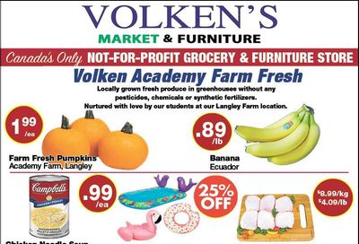 Volken's Market & Furniture Flyer September 21 to 27