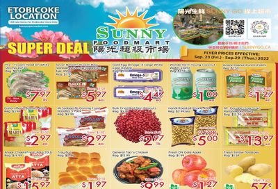 Sunny Foodmart (Etobicoke) Flyer September 23 to 29