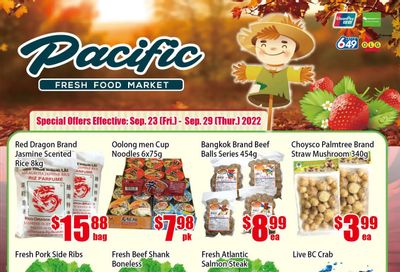 Pacific Fresh Food Market (North York) Flyer September 23 to 29