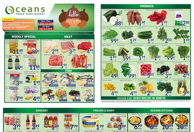 Oceans Fresh Food Market (West Dr., Brampton) Flyer September 23 to 29