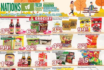 Nations Fresh Foods (Hamilton) Flyer September 23 to 29