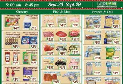 Nations Fresh Foods (Mississauga) Flyer September 23 to 29