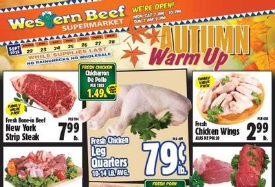 Western Beef (FL, NY) Weekly Ad Flyer Specials September 22 to September 28, 2022