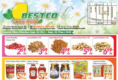 BestCo Food Mart (Etobicoke) Flyer September 23 to 29