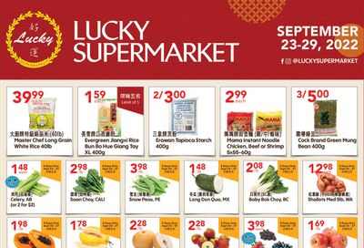 Lucky Supermarket (Calgary) Flyer September 23 to 29
