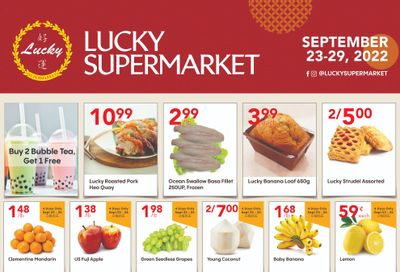 Lucky Supermarket (Surrey) Flyer September 23 to 29